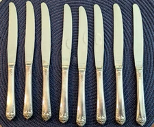 Rogers & Bros International Silver Starlight Silverplate 9" Hollow Dinner Knives