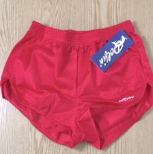 New Vintage Dolfin shorts Unisex Silky Soft Stretchy Red Size XLarge