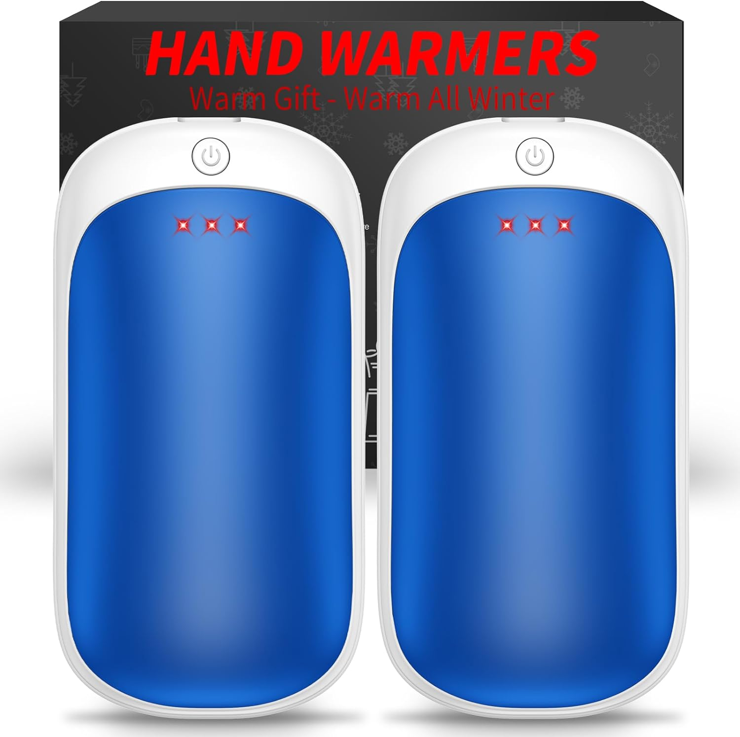 Versatile 2in1 Rechargeable Hand Warmers Portable, for Comfort