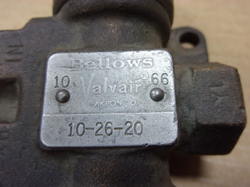 Manual Air Cylinder Control Valve Brass 10-26-20 Lever Hand Brass Pneumatic 1/4" - Picture 9 of 9