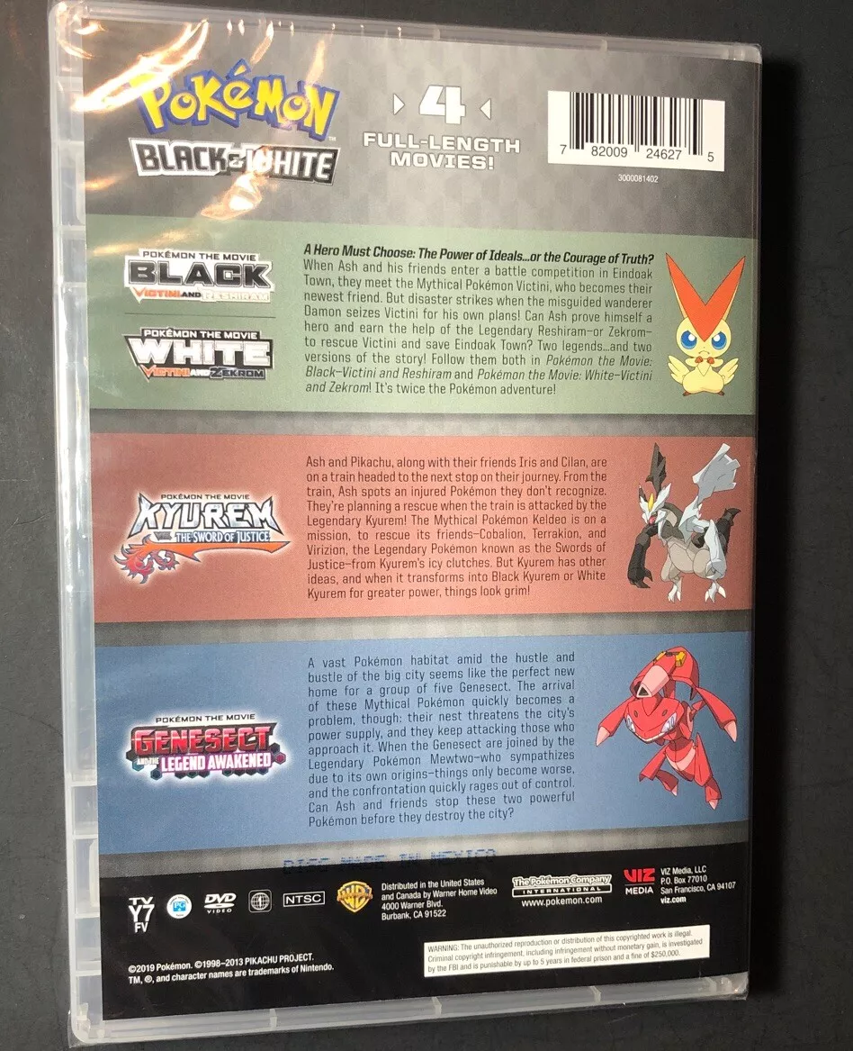 All Pokemon Movies up to Black & White