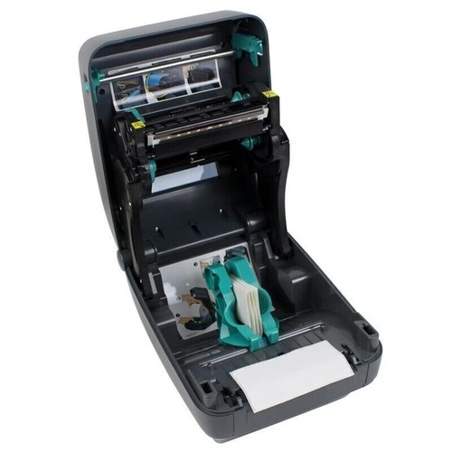Zebra GX430t Thermal Label Printer USB LAN Ethernet Network GX43-102410 102510 - Afbeelding 10 van 10