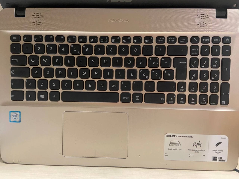 computer portatile usato, marca asus, condizioni ottime. - Immagine 3 di 4