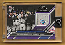 2024 Topps Now ALCS #856D New York Yankees (HO Base Relic 10/25)
