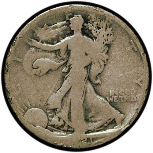 1921-S Liberty Walking Good Condition