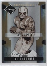 2008 Leaf Limited Legend Spotlight Gold 46/49 Lance Alworth #152 HOF 1u6