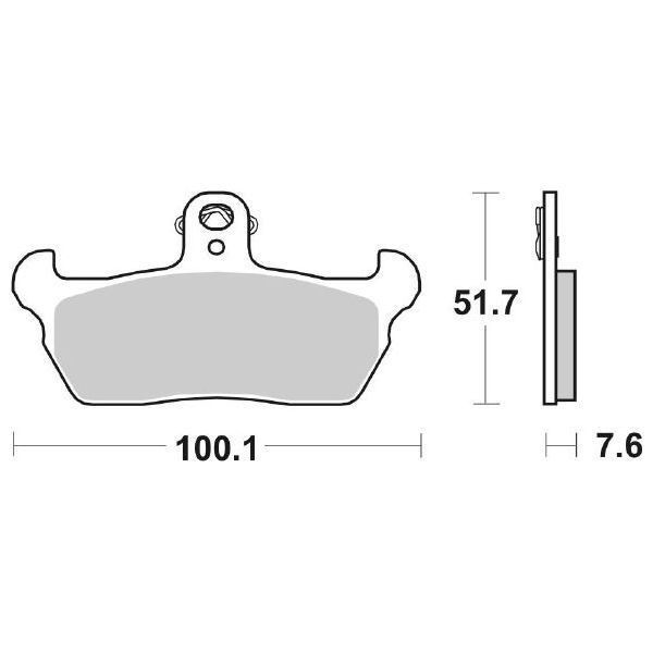 Bremsscheiben SBS 641 HF Cagiva Freccia C10 R 125 1988 1991-image