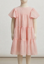 Danamade Mädchenkleid Gr. 98 rosa Stufenklei...