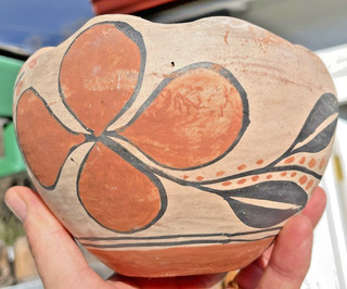 Antique Santo Domingo Native American Indian Pueblo Pottery