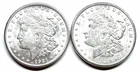 2 - 1921 S San Francisco Morgan  $1 Silver Dollar Coins .9 Silver  $.99 Bid NICE
