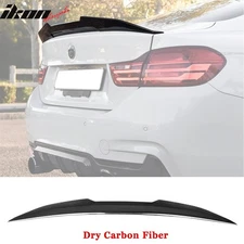 Dry Carbon Fiber Fits 14-20 BMW 4-Series F32 Coupe PSM Style Rear Trunk Spoiler