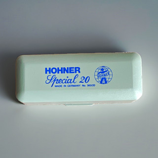 HOHNER Special 20 Progressive Diatonic Harmonica Key of C 560/20 w/ Case