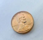 1957 PROOF LINCOLN CENT STUNNING 1c COIN!