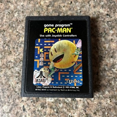 PAC-MAN (Atari 2600, 1987) Authentic Game Cartridge - Rare 1987 Cart