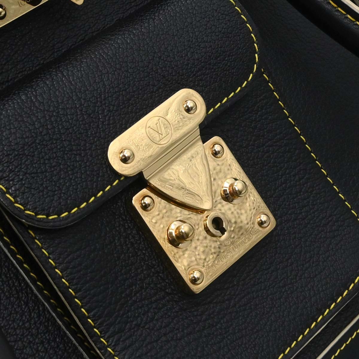 Louis Vuitton Black Suhali Extravagant Handbag M91800 LM1014 136499 image 7