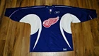 AUTHENTIC DETROIT RED WINGS GAME / PRACTICE WORN HOCKEY JERSEY REEBOK SIZE 56