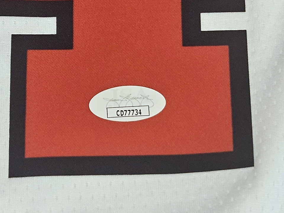 Matas Buzelis Chicago Bulls Rookie Autographed Signed Nike Jersey JSA Certified  - Image 4 of 4