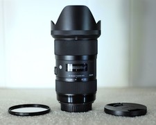 Sigma 18-35mm f/1.8 Art Lens Canon EF Near Mint Pro Video w/ Hood Filter