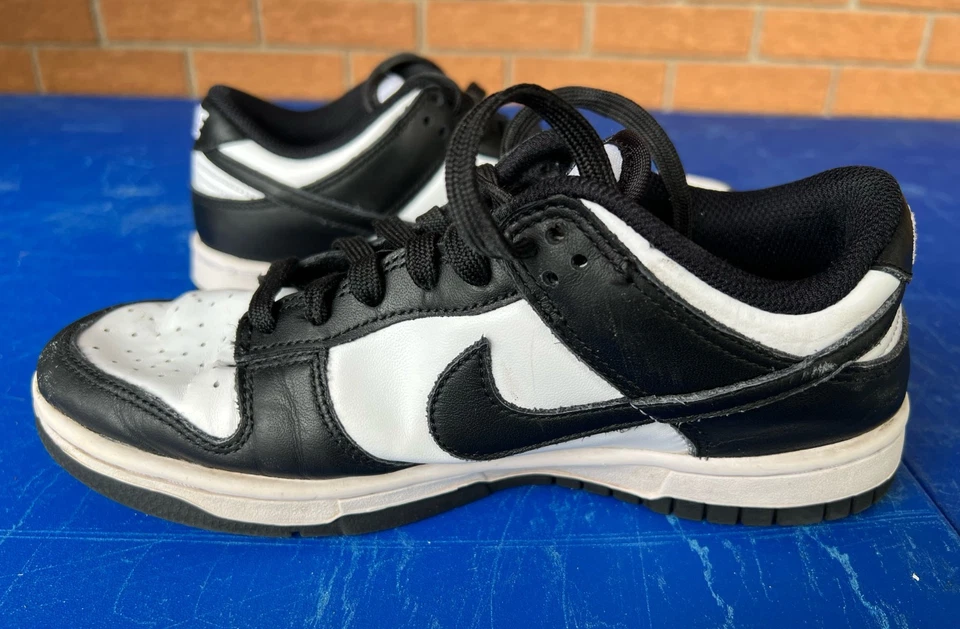 Nike Air Jordan Dunk Low Retro DD1503 DD1503-101 Talla 6 Mujer Zapatilla Panda Zapato Foto 3 de 4