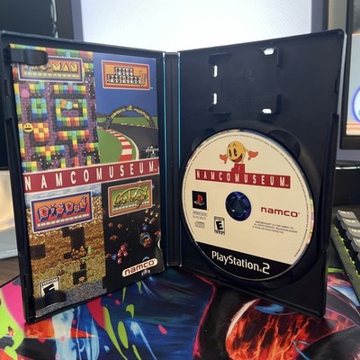 Namco Museum (Sony PlayStation 2, 2001) Game And Manual Only - Tested & Working!