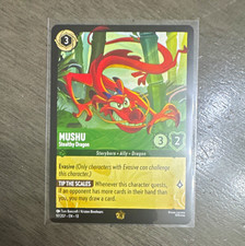 Disney Lorcana Mushu - Stealthy Dragon 97/204 EN-13 Legendary