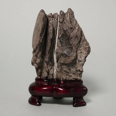 激レア！2012SS STONE  “OLD EFFECT” JKT Suiseki Viewing Stone Bonsai 安倍川石 Abekawa Stone ornamental