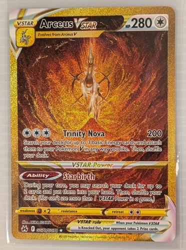 [Pokémon TCG] [CRZ: GG] [Arceus VSTAR] [GG70/GG70] [LP]