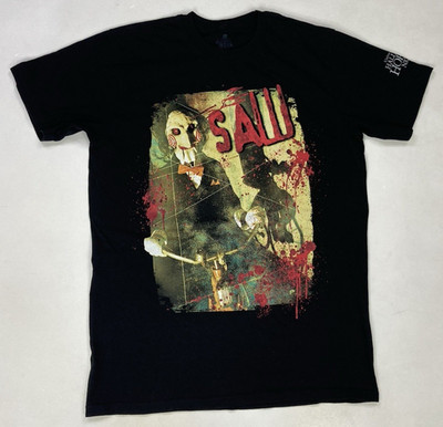 Universal Studios Halloween Horror Nights 2017 Saw Graphic T-shirt Men Medium