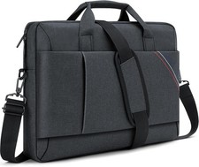 15.6 Inch Laptop Shoulder Bag for Man Work Briefcase Slim Computer Carrying
