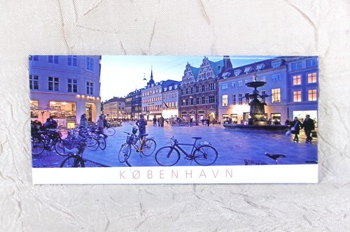 Copenhagen Denmark Souvenir Metal Kobehavn Magnet