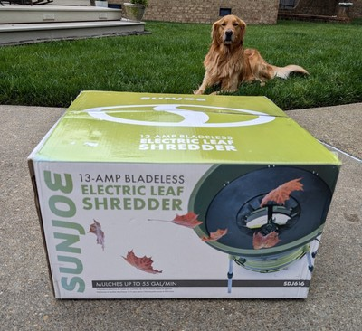 #ad #ad New Sun Joe SDJ616 Electric Leaf Mulcher Shredder 13 Amp 16:1 Reduction Ratio $99.50