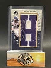 2007 SP Authentic #BTL-SH Steve Hutchinson By The Letter Autographs #d /60 “H”