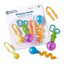 Learning Resources Helping Hands Fine Motor Tool Set Toy - Sensory Bin Sand