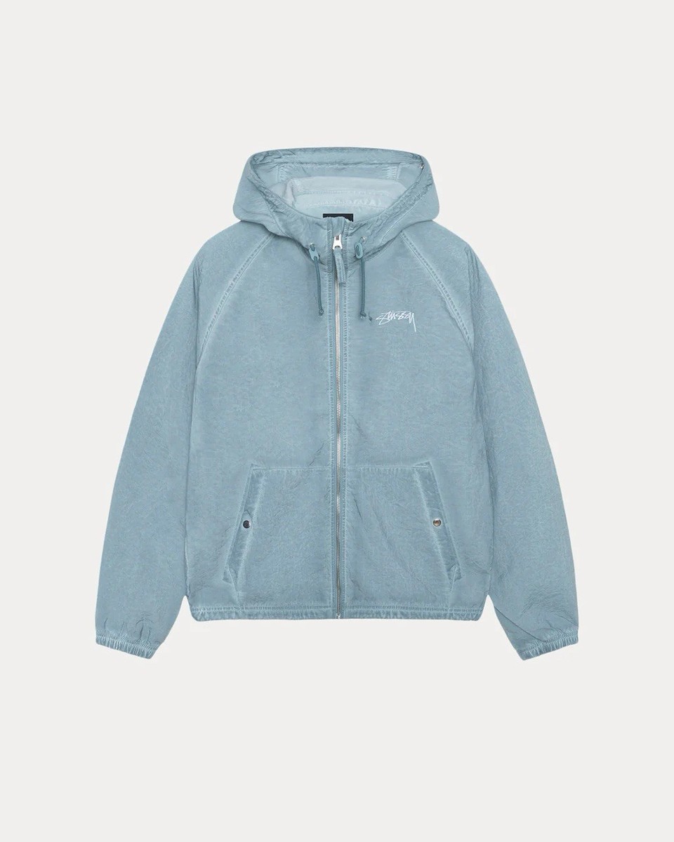 「しゅうと」stussy BEACH SHELL jacket Sサイズ Stussy Beach Shell Garment Dyed Blue Size Medium Summer 2025