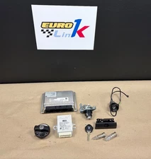 99-02 BMW Z3 Roadster 2.8L 2.5L Ignition Key ECU DME EWS Door Lock Manual Set