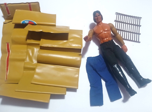 ANCIEN FIGURINE SANS marque floque Big Jim Action Joe Man G.I. Ken Mego