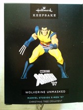 2024 SDCC HALLMARK WOLVERINE UNMASKED EXCLUSIVE ORNAMENT-ONE OF 3000!