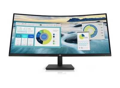 34  HP Ultra Wide 2K Resolution 3440x1440 HP P34hc G4 Curved Monitor 100HZ