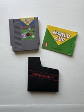 Nintendo World Cup Soccer (NES, 1990) Cartridge & Manual -  Tested - Authentic