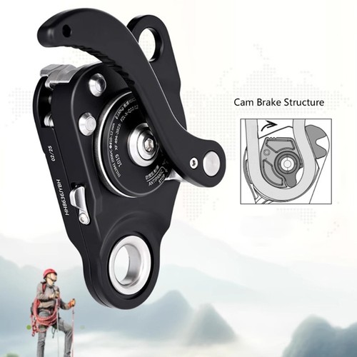 Multiple Use Climbing Rappel Equipment With Regulable Speed Durability - Picture 2 of 8