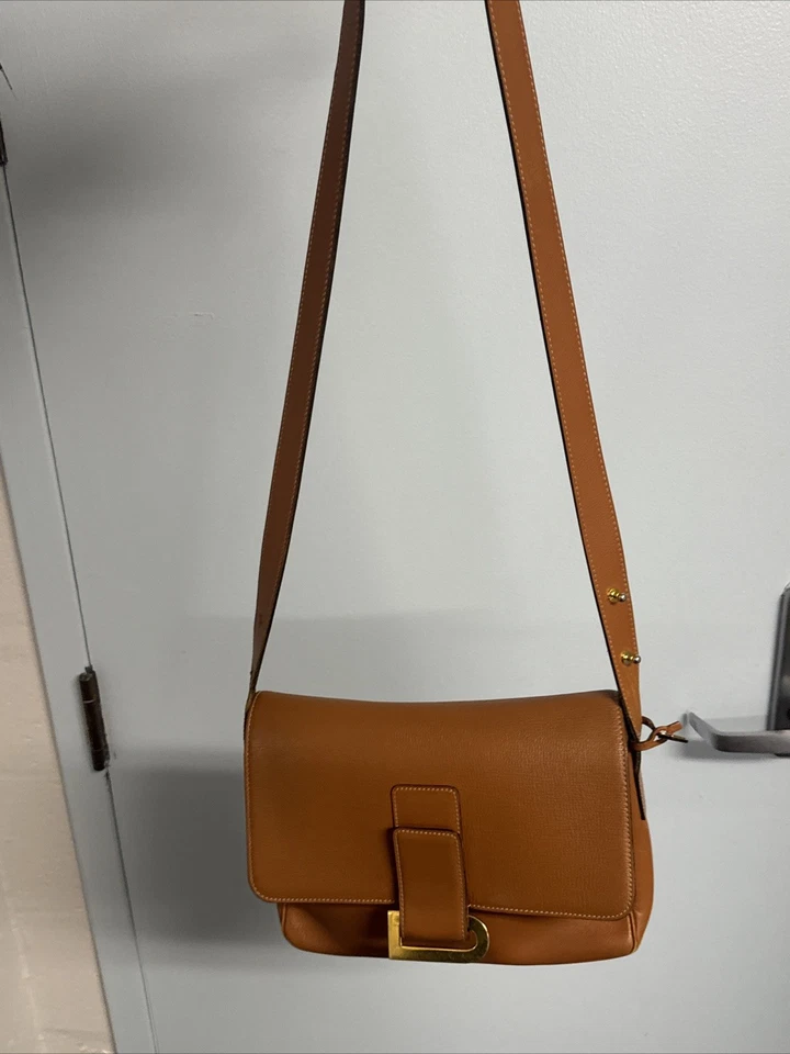 Delvaux Camel Passerelle单肩包  — 第 3/4 张图片