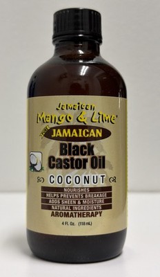 Jamaican Mango & Lime Jamaican Black Castor Oil Coconut 4 oz