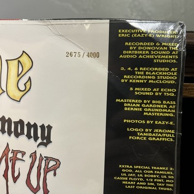 Bone Thugs-N-Harmony Creeping On Ah Come Up Vinyl Records for sale
