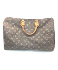 LOUIS VUITTON Speedy 40 Monogram Brown Authentic From Japan