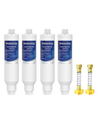 #ad #ad Waterdrop Hard Water Filter for Hose Car Wash 4 Pack with 2 Hose Protector $39.99