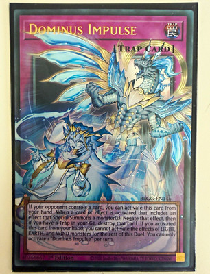 YuGiOh Dominus-Impuls / Dominus Impulse BLGG-EN146 UR Full Art englisch