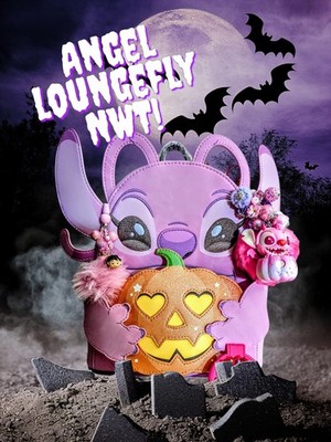 Loungefly DisneyLilo&Stitch Angel Pumpkin Glow-In-The-Dark  display picture 1