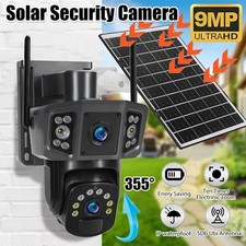 Solar Energy Wireless Security Camera 360°PTZ Solar Powered WiFi IP CCTV Outdoor