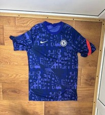 Chelsea 2020 - 2021 training pre-match shirt jersey Nike CK9713-472 size M