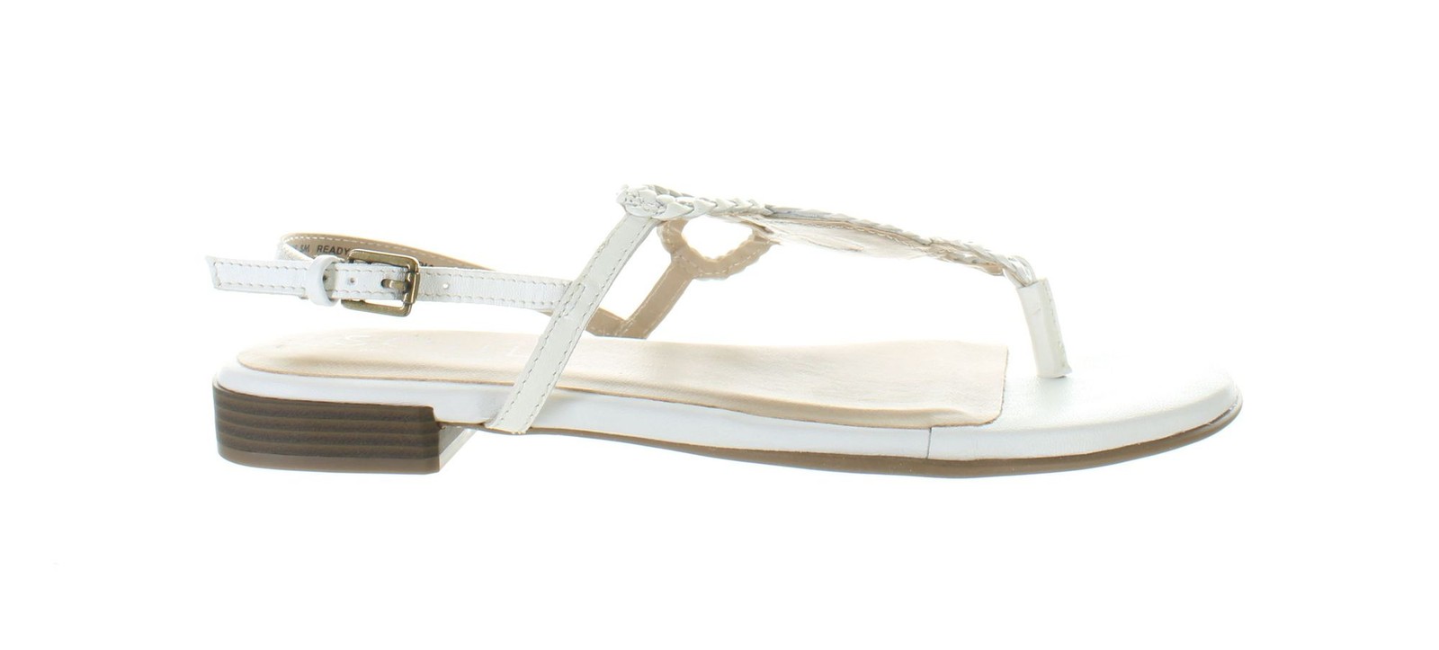 Soul by Naturalizer Womens Ready White Slingbacks Size 8 (7814256)